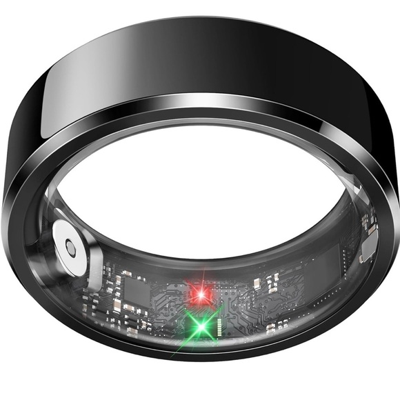 Black Smart Ring size 9 (D04) - Picture 1 of 5
